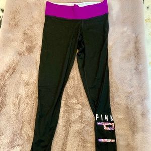 Pink Victoria Secret Leggings